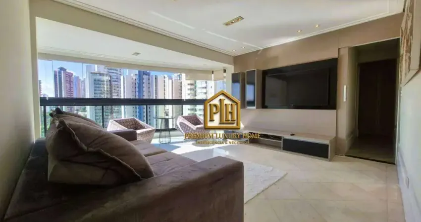 Apartamento com 3 dormitórios para alugar, 114 m² por r$ 7500/mês - jardim anália franco - são paulo/sp