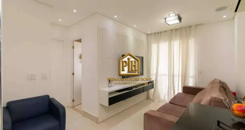 Apartamento com 2 dormitórios à venda, 65 m² por r$ 660.000 - jardim piqueroby - são paulo/sp