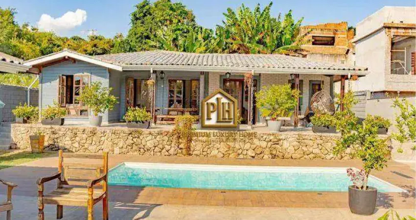 Casa com 3 dormitórios à venda, 261 m² por r$ 1.180.000,00 - ribeirão dos porcos - atibaia/sp