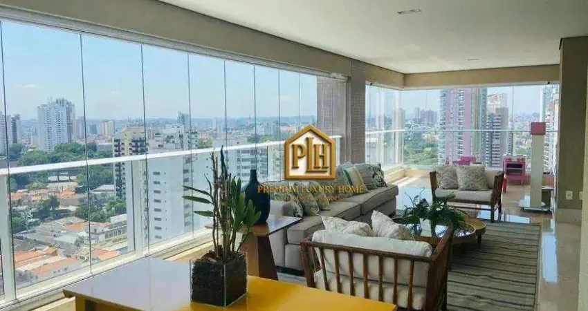Apartamento com 4 dormitórios à venda, 392 m² por r$ 6.100.000 - jardim anália franco - são paulo/sp