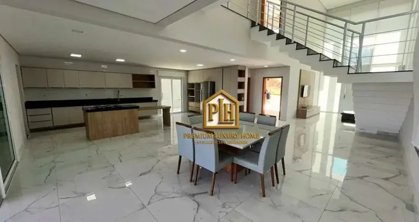 Casa com 4 dormitórios para alugar, 280 m² por r$ 10.000,00/mês - condomínio residencial campos do conde - bragança paulista/sp