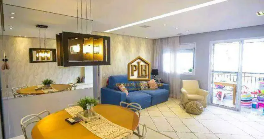 Apartamento com 2 dormitórios à venda, 74 m² por r$ 1.250.000 - anália franco - são paulo/sp
