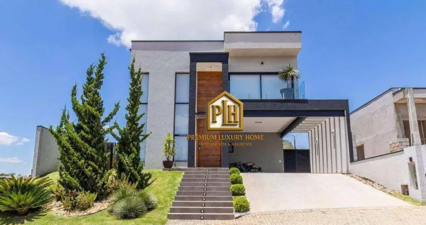 Sobrado de alto padrão à venda no condomínio shambala iii – atibaia/sp