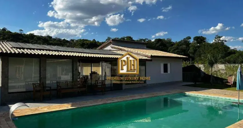 Chácara com 6 dormitórios à venda, 2800 m² por r$ 1.900.000,00 - jardim estância brasil - atibaia/sp