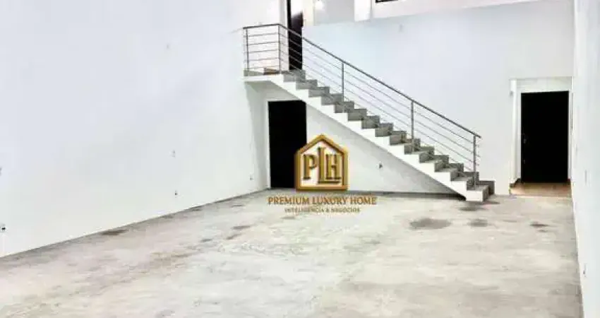 Salão para alugar, 186 m² por r$ 5.485,00/mês - jardim das cerejeiras - atibaia/sp