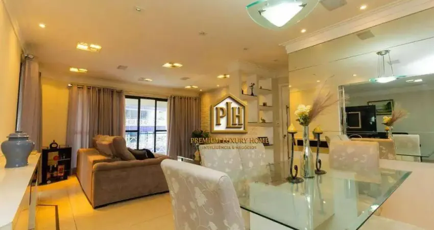 Apartamento com 3 dormitórios à venda, 152 m² por r$ 1.800.000,00 - tatuapé - são paulo/sp