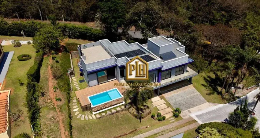 Casa com 4 dormitórios à venda, 361 m² por r$ 3.000.000,00 - condomínio clube da montanha - atibaia/sp