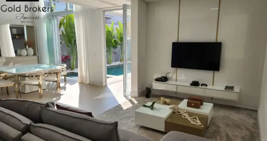 CASA COM 300M² DE ÁREA CONSTRUÍDA E 3 SUÍTES NO CONDOMÍNIO BRISAS DA MATA EM JUNDIAÍ-SP