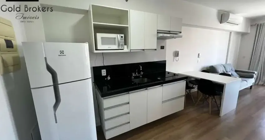 Apartamento mobiliado de 48m² com 1 suíte no condomínio linea home style no centro de jundiaí - sp
