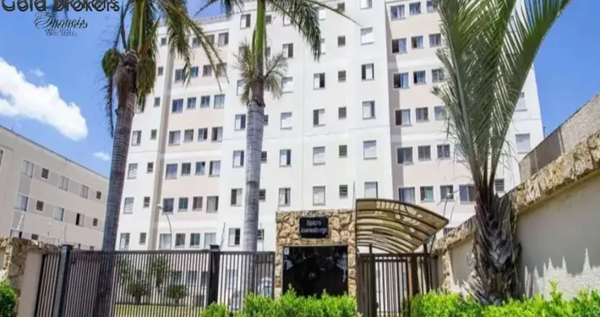 Apartamento totalmete mobiliado 48m², 2 dorm. no res. joanesburgo na vila hortolandia jundiaí- sp