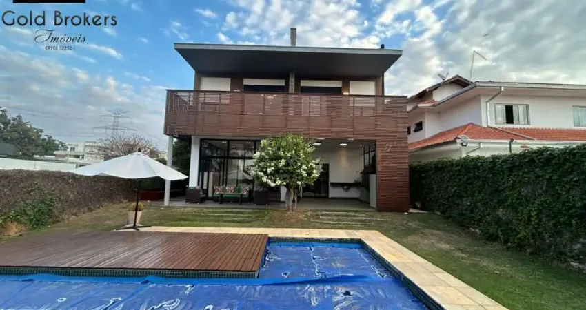 CASA COM 420 M² DE ÁREA CONSTRUÍDA COM 3 SUÍTES,  NO CONDOMÍNIO RESERVA DA SERRA EM JUNDIAÍ - SP