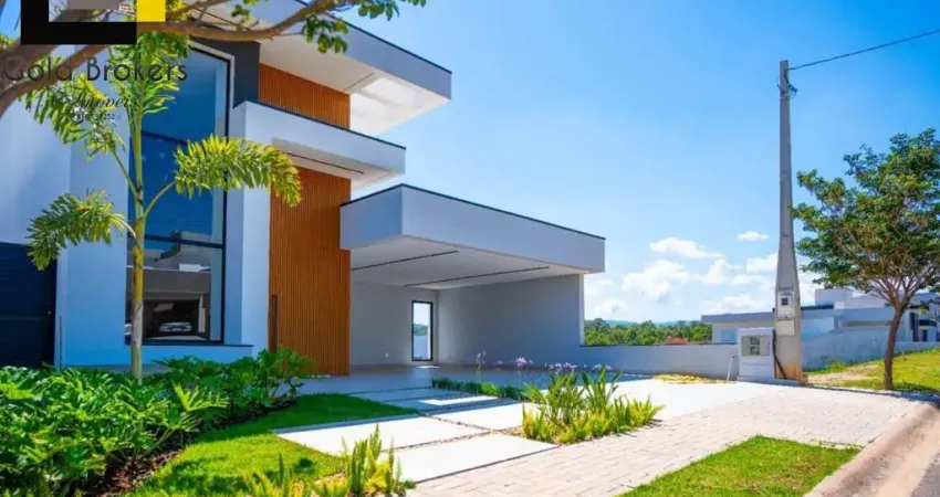 CASA COM 200M² DE ÁREA CONSTRUÍDA COM 3 SUÍTES, NO CONDOMÍNIO GRAN VILLE SÃO VENÂNCIO EM ITUPEVA/SP