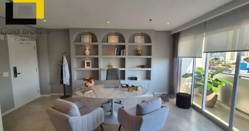 Sala comercial de 35m² no edifício mondial offices na avenida nove de julho em jundiaí - sp