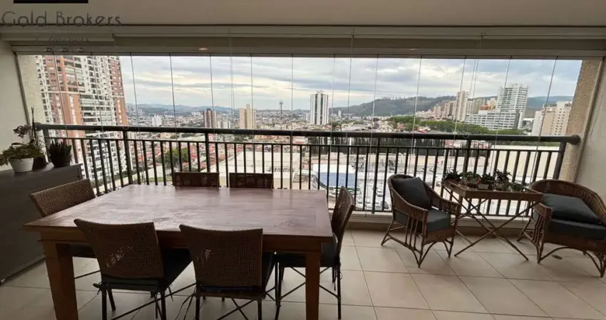 Apartamento 155m² mobiliado 3 suítes no condominio alta vista ao lado do jundiaí shopping - sp