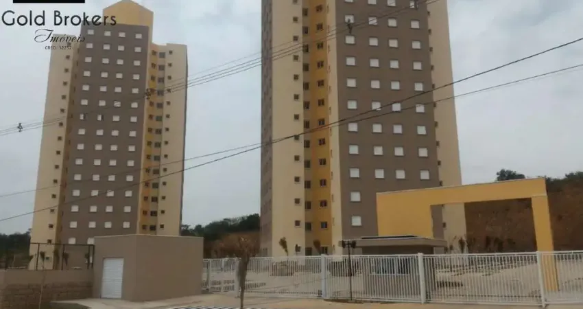 Apartamento de 48m² de 2 dormitórios no cond. residencial orquídea no cidade jardim em jundiaí - sp