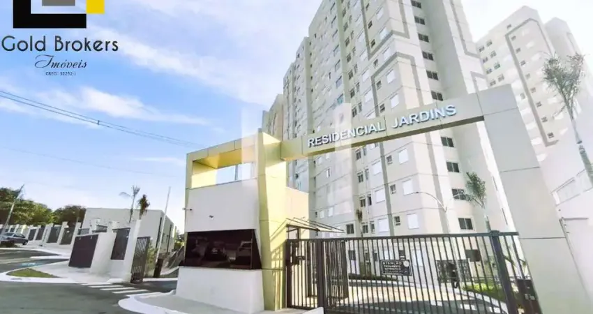 Apartamento mobiliado 44,5m² no residencial jardins no bairro engordadouro em jundiaí sp
