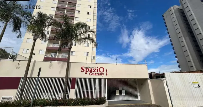 Apartamento mobiliado 70m² - 3 dorms, 1 suíte no cond. Spazio guarany no vianelo - jundiaí-sp