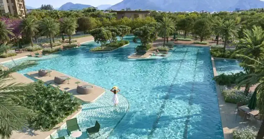 Apartamento de 3 quartos com 133m2 mais dep.completa - B.Tijuca -11.000m2 de lazer