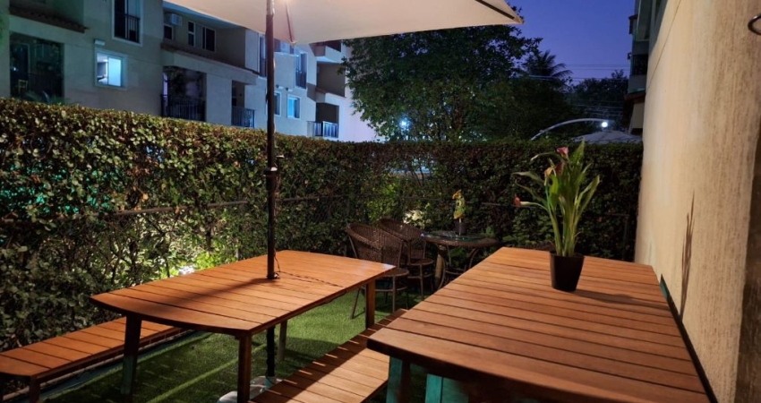 Apartamento Garden Duplex 03 quartos - Na Taquara - Condomínio Vila Bela