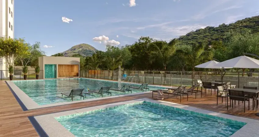 Lindo Apartamento no Pontal Oceânico com 2 quartos, suíte e varanda
