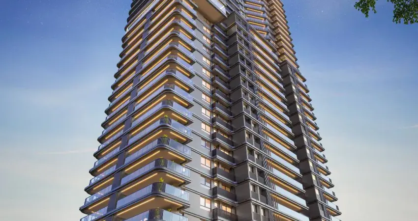 Lindo apartamento de 2 quartos na  Coupé Tower by Porsche Design - Praia da Barra posto 5
