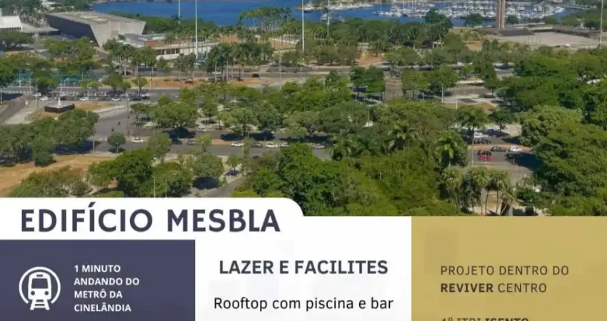 VENHA INVESTIR NO MELHOR RETROFIT STUDIO CENTRO  RIO NA CINELÂNDIA
