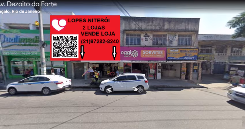 Ponto comercial à venda na Avenida Dezoito do Forte, 327, Mutuá, São Gonçalo
