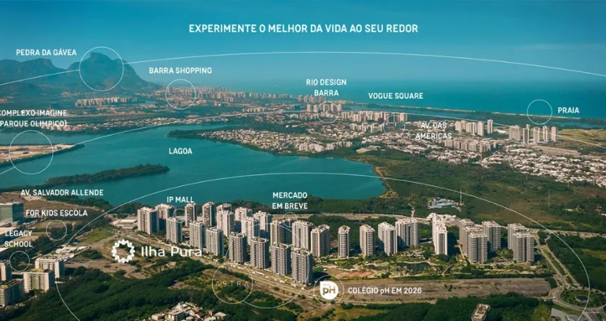 Apartamento com 2 quartos à venda na Rua Escritor Rodrigo Melo Franco (Res Ilha Pura), 160, Barra da Tijuca, Rio de Janeiro
