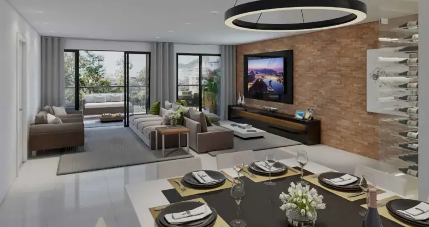 Lindo apartamento com 4 quartos, 145m2 próximo do Shopping Rio Sul