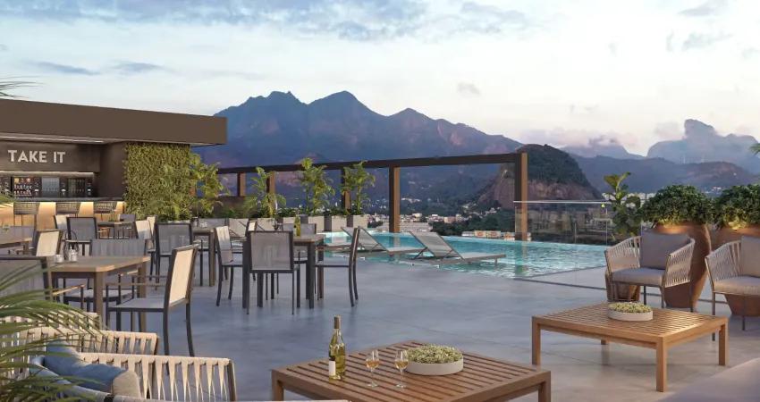 Apartamento de uma quarto no coração da barra da tijuca pertinho de tudo