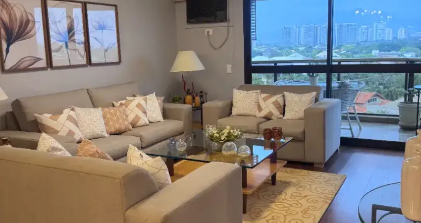 Apartamento com 4 quartos à venda, 179m² o imóvel no bairro barra da tijuca possui 179 metros quadrados com 3 quartos sendo 1 suíte e 3 banheiros