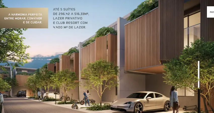 Casa à venda no camorim com 4 suítes e amplo espaço de lazer privativo