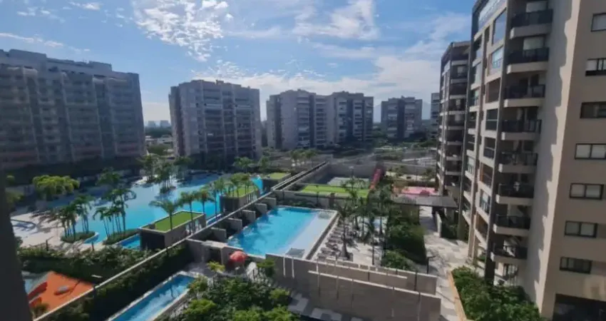 Mudrá full living lindo apartamento de 2 quartos mobiliado vista lazer