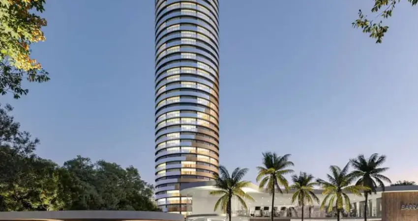 Studio à venda na barra da tijuca com 1 quarto e vista mar exclusiva