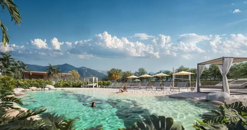 Linda casa com 4 suítes , 296m2 , condomínio boutique com piscina natural