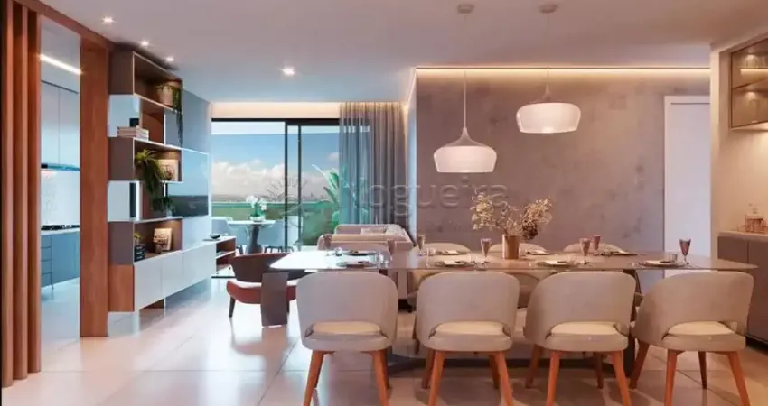 Excelente apartamento de 3 quartos, sendo 3 suítes e varanda localizado em Boa Viagem.