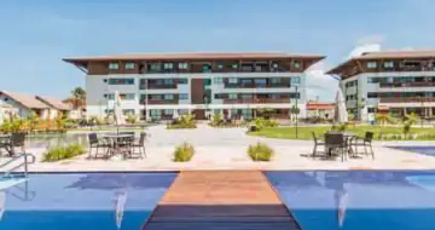 Apartamento mobiliado no Condomínio Cupe Beach Living, na Praia de Porto de Galinhas com 2 quartos, varanda e totalemnte mobiliado.