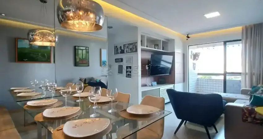 Excelente apartamento localizado na Tamarineira, com 70m² de área útil,  2 quartos sendo 2 suítes, próximo a Ferreira Costa da Tamarineira