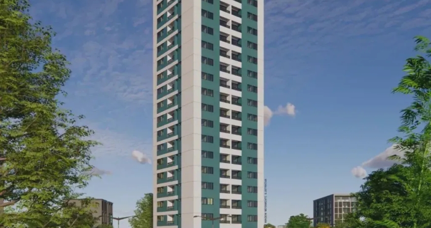 Edf. Adaucto José de Melo | Apartamento 2 quartos (1 suíte) 48m² | Varanda