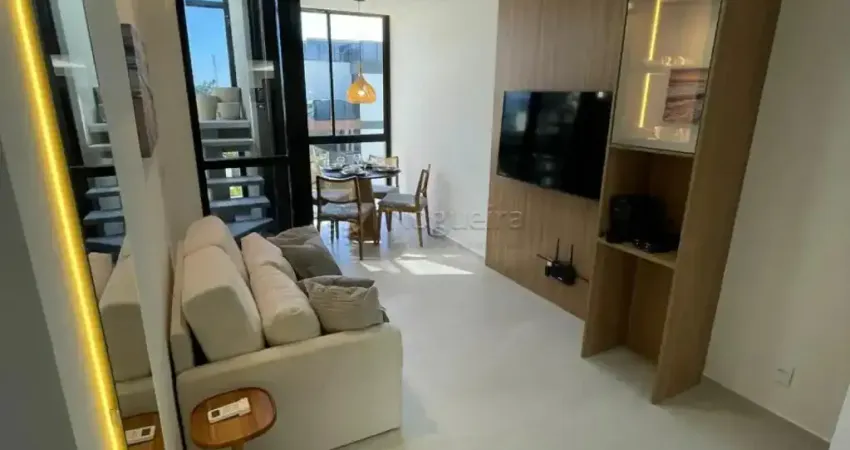 Cais eco residencia , beira mar , novo e mobiliado, 1 suítes , 78m² , 2 vagas garagem