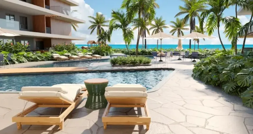 Max tulum- pé na areia - maragogi flat com 1 quarto à venda no centro