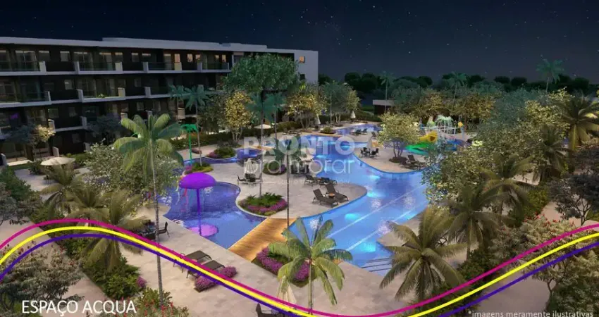 Makai Beach - Oportunidade  em Muro alto - 1 quarto com varanda - Lazer completo