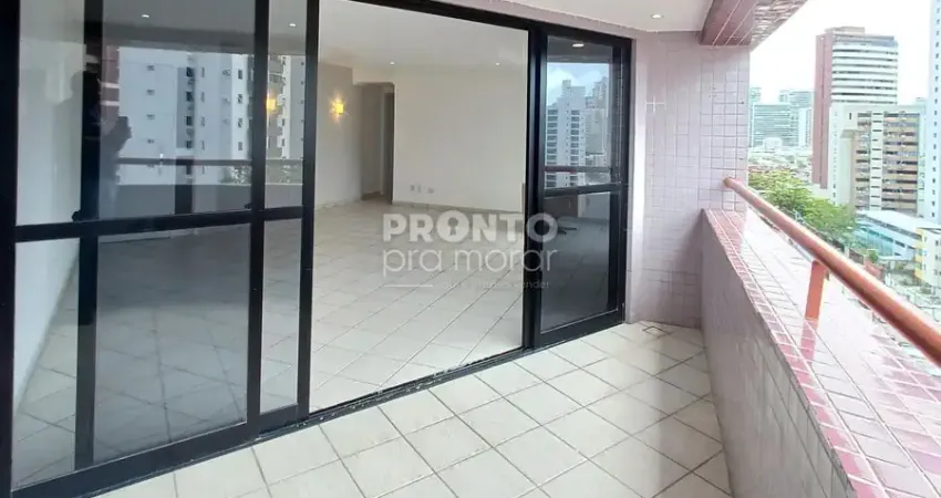 Excelente apartamento localizado no bairro de Boa Viagem, com 125,54m² de área útil.