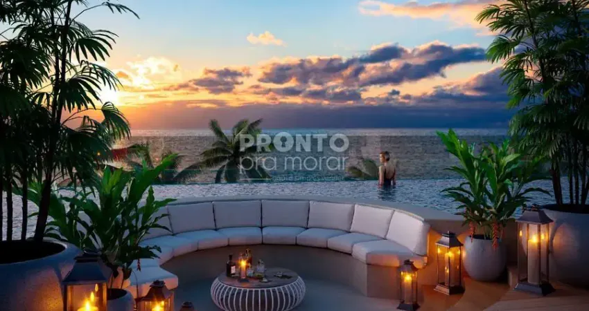 Excelente flat Studio em construção, localizado em Porto de Galinhas com 21,60m² de área útil.