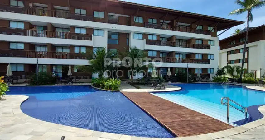 Excelente flat mobiliado localizado na praia do Cupe com 55m².