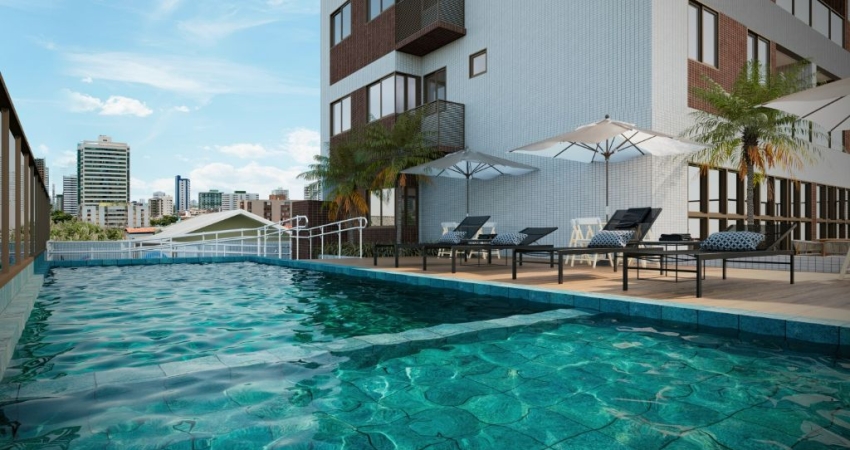 Varandas de Boa Viagem - Flats com 29m²  -Lazer completo - a 10 minutos da praia de Boa Viagem