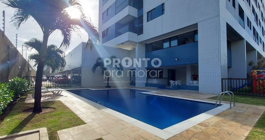 Apartamento Mobiliado em Candeias – Andar Alto, 2 Quartos, Lazer Completo