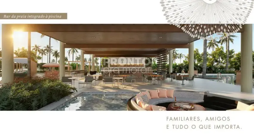 Repasse com excelente localização na Praia do Carneiros com 81m² + aprox. 53m² de garden.