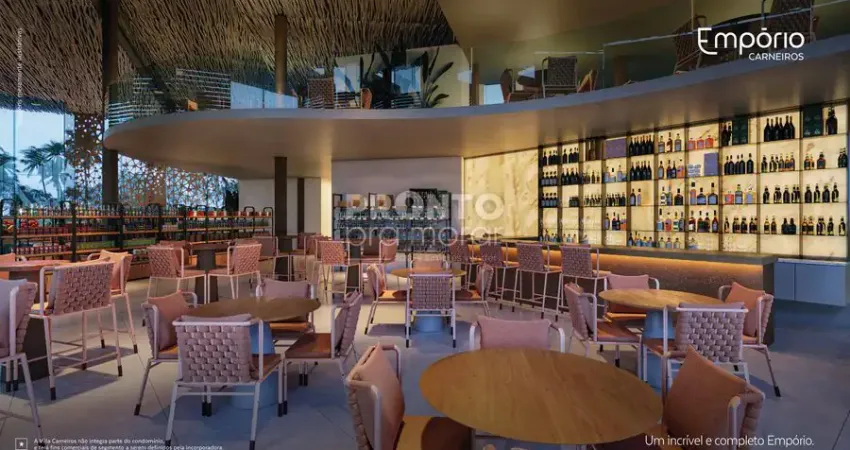 Repasse com excelente localização na Praia do Carneiros, com 46,12m² de área útil.
