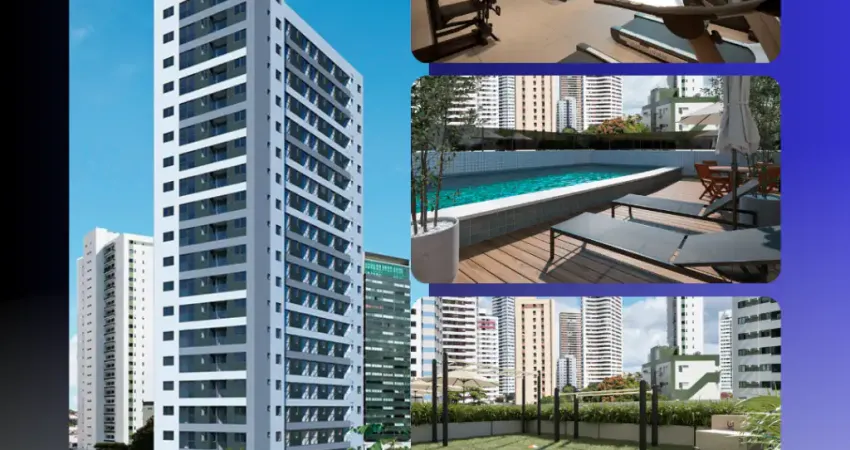 APARTAMENTO COM 02 QUARTOS EM CASA FORTE- RECIFE/PE